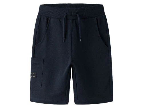 Mørkeblå sweatshorts med lommer fra Name It 13230041 Navy blazer